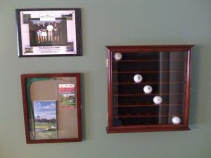My golf display